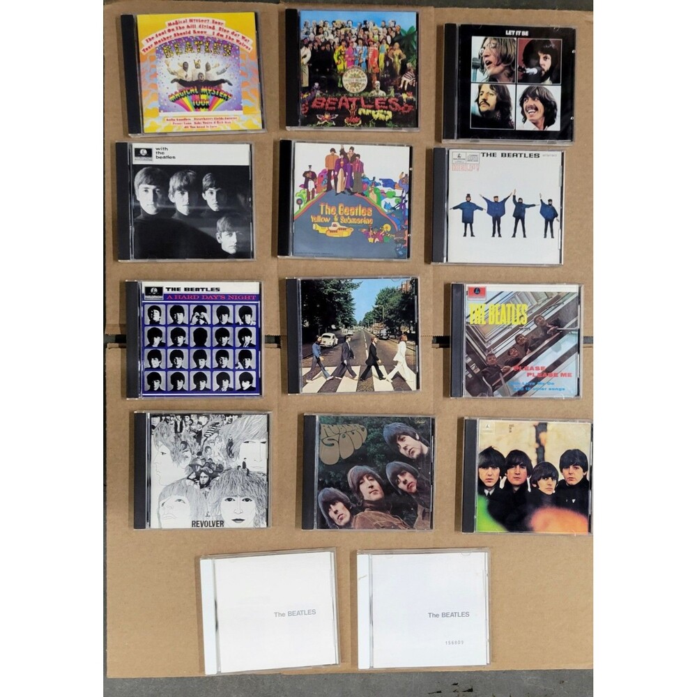 The Beatles CD Lot (Like  New Disc) 14 CDs Abbey Road Let It Be